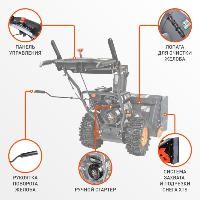 Снегоуборщик Patriot PS 603 в Екатеринбурге