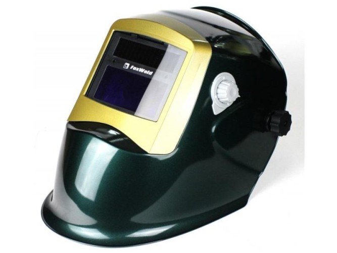 Маска КОРУНД-2 FoxWeld зеленая в Екатеринбурге