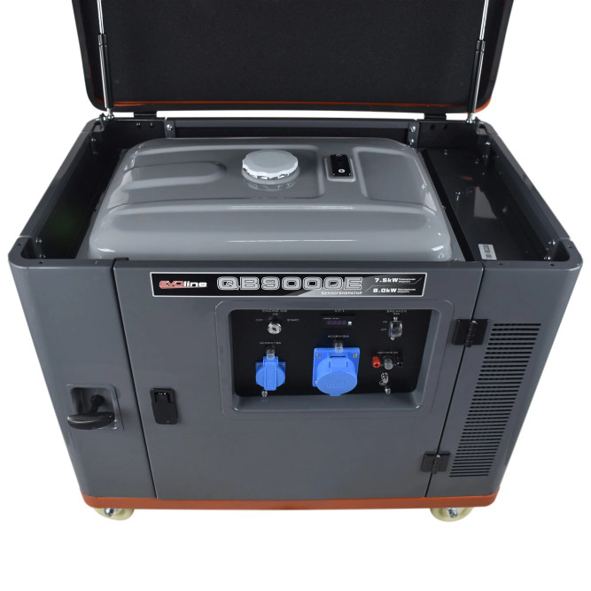 Бензогенератор в шумозащитном кожухе EVOline QB 9000 E в Екатеринбурге