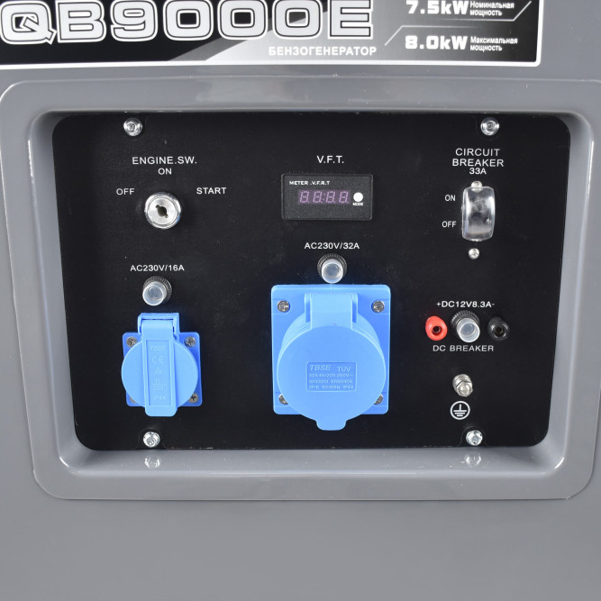 Бензогенератор в шумозащитном кожухе EVOline QB 9000 E в Екатеринбурге