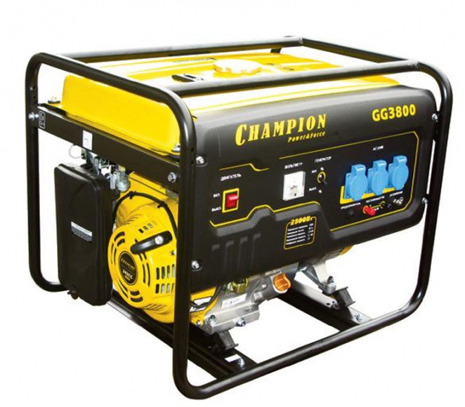 Бензогенератор Champion GG3800 в Екатеринбурге