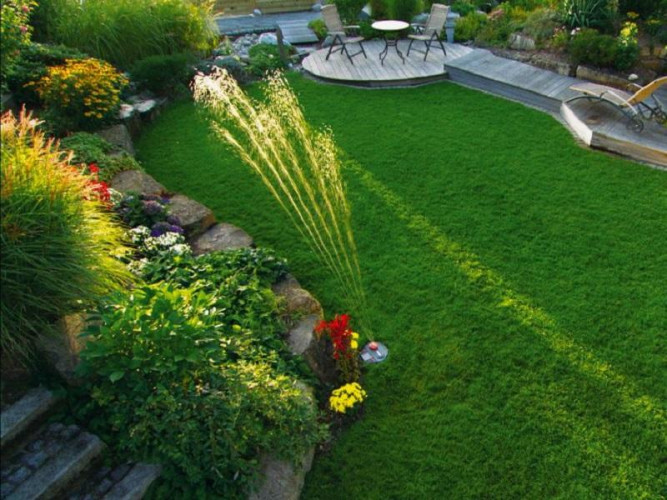 Дождеватель выдвижной контурный AquaContour Automatic GARDENA 01559-27.000.00 в Екатеринбурге