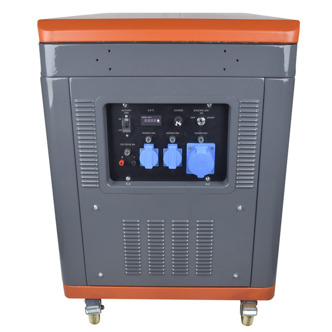 Бензогенератор в шумозащитном кожухе EVOline QB 12000 E в Екатеринбурге