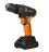 Дрель-шуруповерт аккумуляторная Вихрь ДА-18Л-2К/Б (2,0 А/ч) (бесщеточный двигатель) в Екатеринбурге