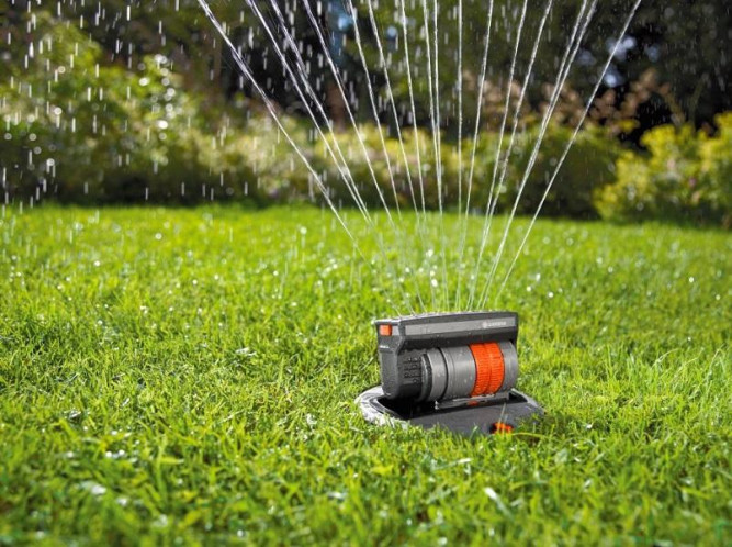 Дождеватель выдвижной осциллирующий OS 140 GARDENA 08220-29.000.00 в Екатеринбурге