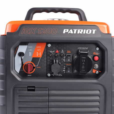 Генератор инверторный PATRIOT iGX 1200 1,0/1,2 кВт в Екатеринбурге