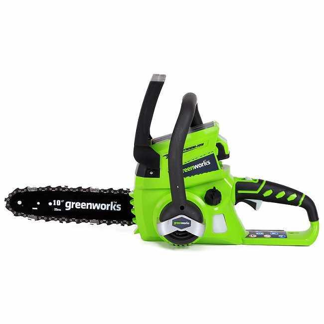 Аккумуляторная Цепная пила Greenworks G-24 24V (25 см) (комплект) G24CS25K2 в Екатеринбурге