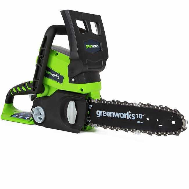 Аккумуляторная Цепная пила Greenworks G-24 24V (25 см) (комплект) G24CS25K2 в Екатеринбурге