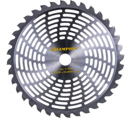 Нож с зубцами из твердого сплава Champion Super Light 36/255/25,4 (SRM-330ES/SRM-350ES,4605) в Екатеринбурге