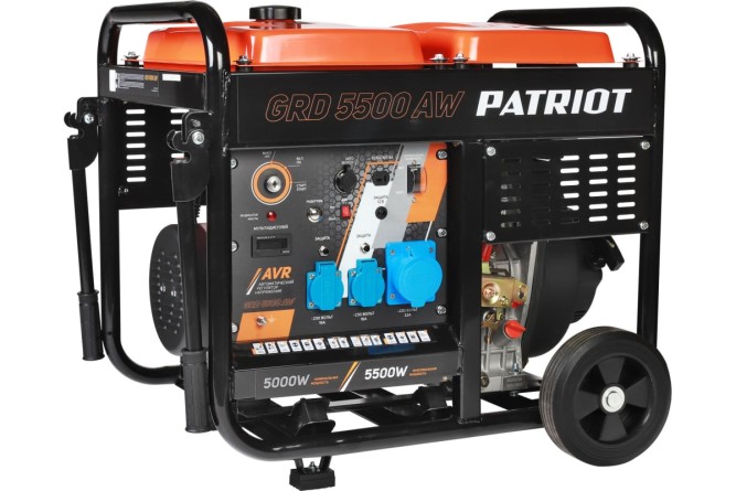 Генератор дизельный PATRIOT GRD 5500AW в Екатеринбурге
