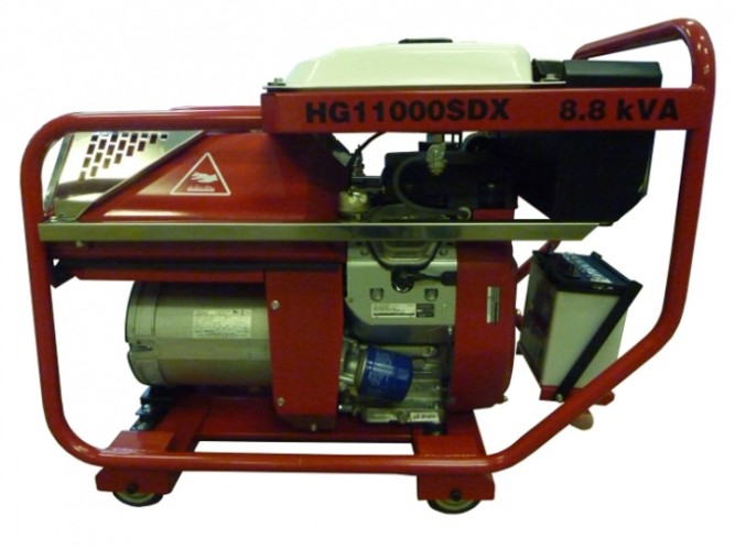 Электростанция Huto HG 11000 TDX в Екатеринбурге