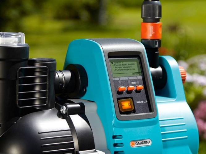 Насос напорный автоматический GARDENA 5000/5E LCD Comfort 01759 в Екатеринбурге