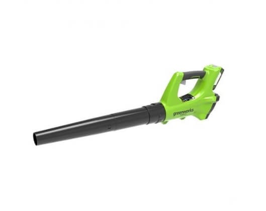 Воздуходув аккумуляторный Greenworks 2404807UA, 24V, с АКБ 2 А*ч и ЗУ в Екатеринбурге