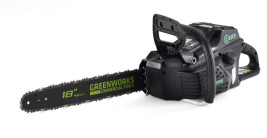 Аккумуляторная Бесщёточная Цепная пила Greenworks 82V (45 см) 5 А.ч. АКБ и ЗУ