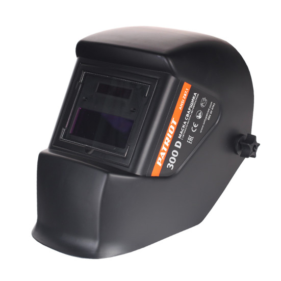 Маска сварщика PATRIOT 300D в индивидуальной упаковке в Екатеринбурге