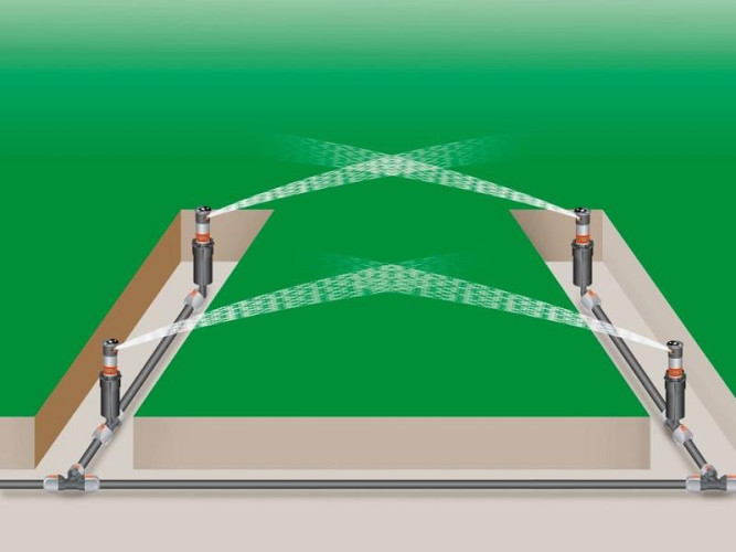 Турбодождеватель выдвижной T 380 GARDENA 08205-29.000.00 в Екатеринбурге