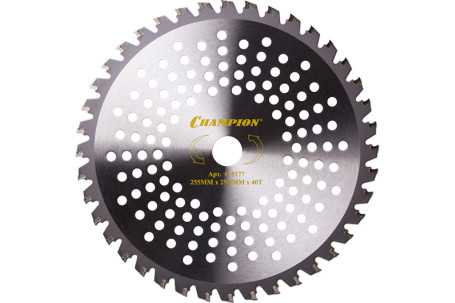 Нож с зубцами из твердого сплава Champion Tiger 40/255/25,4  (SRM-330ES/SRM-350ES,4605) в Екатеринбурге