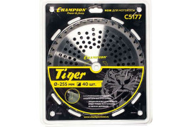 Нож с зубцами из твердого сплава Champion Tiger 40/255/25,4 (SRM-330ES/SRM-350ES,4605)