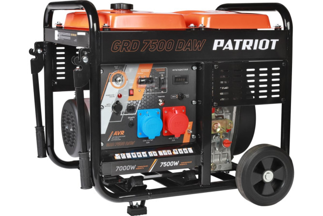 Генератор дизельный PATRIOT GRD 7500DAW в Екатеринбурге