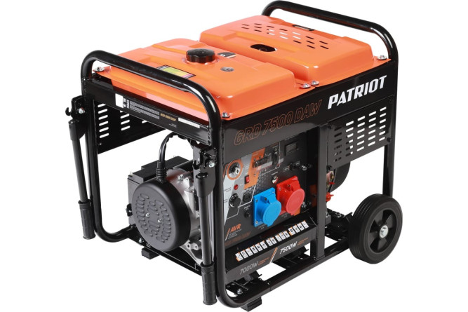 Генератор дизельный PATRIOT GRD 7500DAW в Екатеринбурге