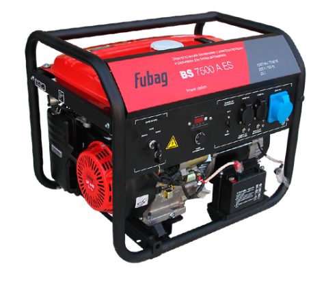 Бензогенератор FUBAG BS 7500 A ES в Екатеринбурге