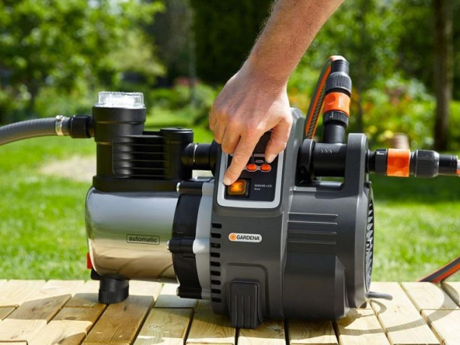 Насос напорный автоматический GARDENA 6000/6E LCD Inox Premium 01760 в Екатеринбурге