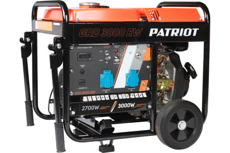 Генератор дизельный PATRIOT GRD 3000EW в Екатеринбурге