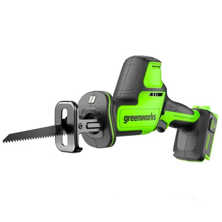Пила сабельная компактная аккумуляторная Greenworks Арт.1200507, 24V, бесщеточная, без АКБ и ЗУ. в Екатеринбурге