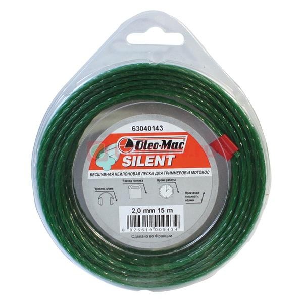Леска 2.0мм 15м silent Блистер в Екатеринбурге