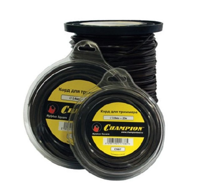 Корд трим.CHAMPION Nylplus Square 3.0мм*236м (квадрат) в Екатеринбурге