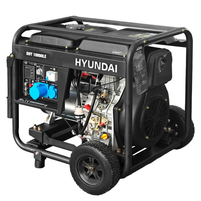 Генератор дизельный HYUNDAI DHY 10000LE в Екатеринбурге