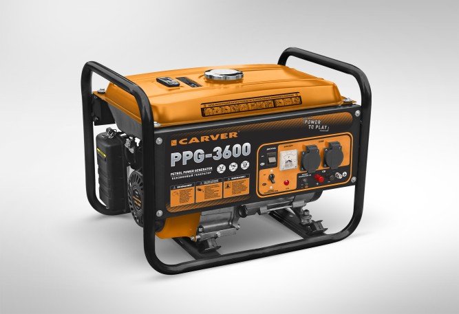 Бензогенератор Carver PPG-3600 в Екатеринбурге