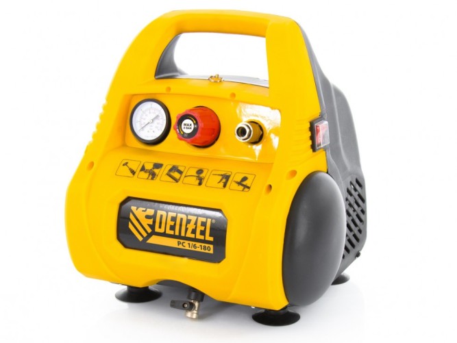 Компрессор воздушный безмасляный DENZEL РС 1/6-180 в Екатеринбурге