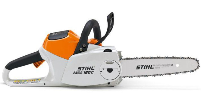 Аккумуляторная цепная пила STIHL MSA 160 C-BQ с AP 200 и AL 100 в Екатеринбурге