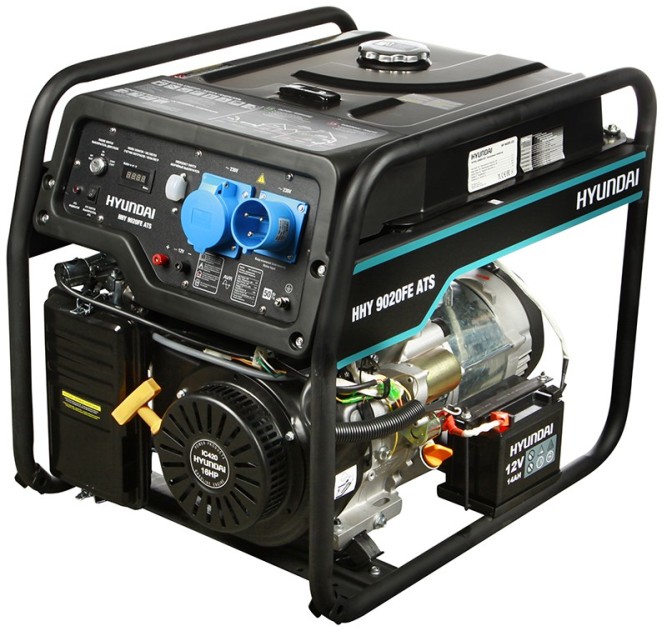 Бензогенератор HYUNDAI HHY 9020FE ATS в Екатеринбурге