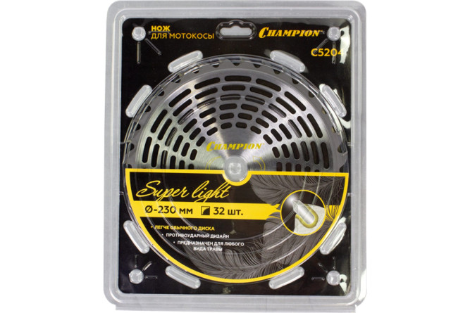 Нож с зубцами из твердого сплава Champion Super Light 32/230/25,4 (SRM-330ES/SRM-350ES,4605) в Екатеринбурге