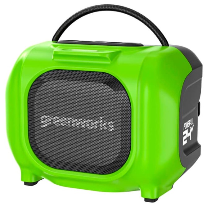 Беспроводная акустическая система аккумуляторная Greenworks Арт.3503107, 24V/220V, без АКБ и ЗУ в Екатеринбурге