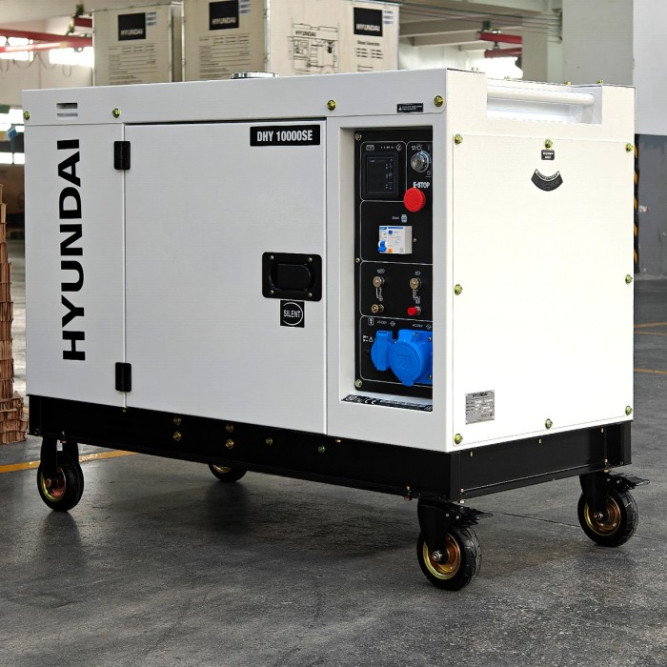 Генератор дизельный HYUNDAI DHY 10000SE в Екатеринбурге