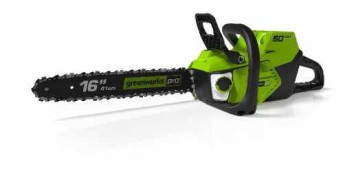 Аккумуляторная Бесщёточная Цепная пила Greenworks 60V (40 см) GD60CS40