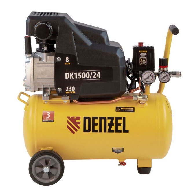 Компрессор воздушный DENZEL DK1500/24,Х-PRO в Екатеринбурге