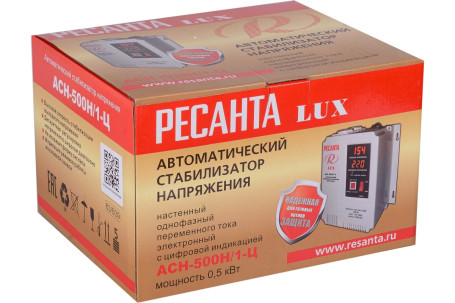 Стабилизатор Ресанта АСН-500Н/1-Ц LUX в Екатеринбурге