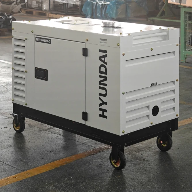 Генератор дизельный HYUNDAI DHY 10000SE-3 в Екатеринбурге