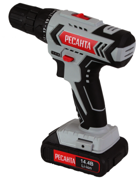 Дрель-шуруповерт аккумуляторная Ресанта ДА-14-2Л