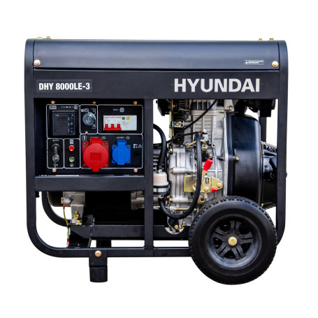 Дизельный генератор HYUNDAI DHY 8000LE-3 в Екатеринбурге