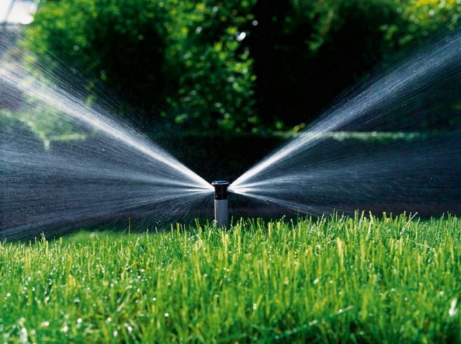 Дождеватель выдвижной S ES полосовой GARDENA 01552-29.000.00 в Екатеринбурге