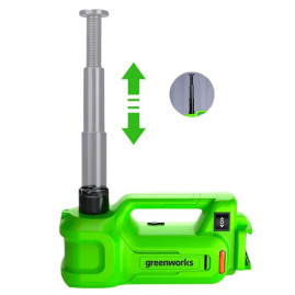 Домкрат гидравлический аккумуляторный Greenworks Арт.3401407, 24V