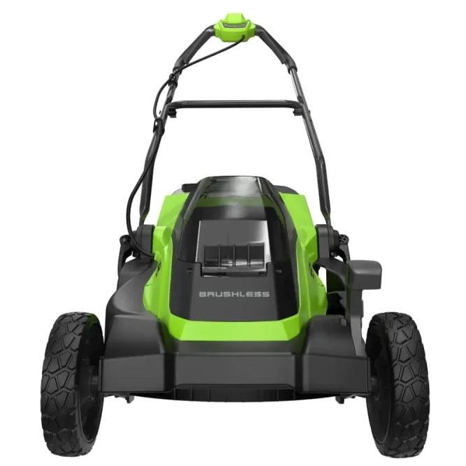 Газонокосилка аккумуляторная Greenworks GD24X2LM361,  2х24V, 36 см, бесщеточная, c 2хАКБ 4Ач и ЗУ в Екатеринбурге