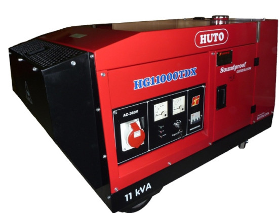 Электростанция Huto HG 11000 TDX-SP(шумозащита) в Екатеринбурге