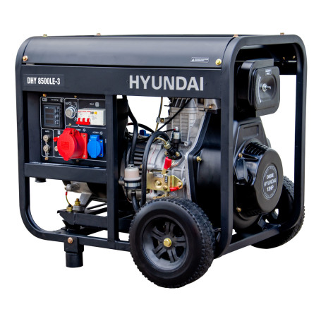 Дизельный генератор HYUNDAI DHY 8500LE-3 в Екатеринбурге