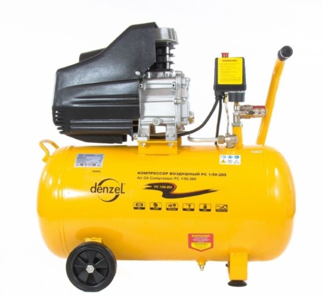 Компрессор воздушный DENZEL PC 1/50-205 в Екатеринбурге